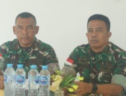 Kasdim 1206/Psb lkut Vicon Evaluasi Percepatan Pembangunan KDKMP Bersama Kepala Staf Teritorial TNI