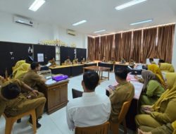 Kadinkes PP dan KB Kapuas Hulu Beserta Jajaran Kunker ke Puskesmas Bunut Hulu