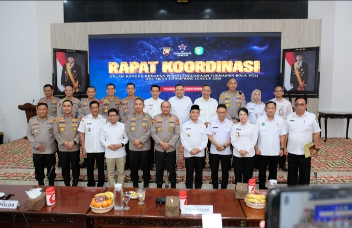 Kalbar Siap Cetak Sejarah, Kapolda dan Stakeholder Matangkan Persiapan AVC Men’s Champions League 2026