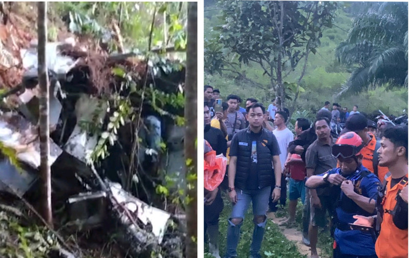 Berkat Kesigapan dan Kerjasama Dengan Semua Tim Gabungan, Polda Kalbar Berhasil Temukan Helikopter PK-CFX Yang Sebelumnya Dinyatakan Hilang Kontak