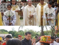 Bupati Kapuas Hulu Resmikan Pastoran Paroki Santo Martinus Benua Martinus