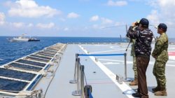 Menhan Sjafrie Tinjau Latihan Gabungan TNI di Perairan Karimunjawa
