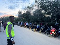 Satlantas Polres Melawi Amankan 50 Unit Kendaraan Bermotor Dengan Suara Bising