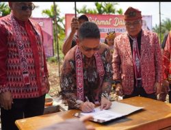 Wako Edi Dukung Pembangunan Rumah Radakng Samilik