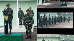 Pimpin Upacara 17-an, Dandim 0414/Belitung Bacakan Amanat KASAD Terkait Antisipasi Kekeringan Ekstrem