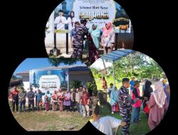 Sinergi Dan Berkah Idul Adha, Pos-Al Manggar Bagikan Daging Kurban Untuk Warga Nelayan