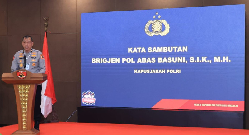 RAKERNIS PUSJARAH POLRI : PERKUAT IMPLEMENTASI TRIBRATA DAN CATUR PRASETYA