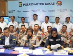 Aksi Bandit Motor Diburu Habis, Polres Metro Bekasi Amankan 25 Tersangka