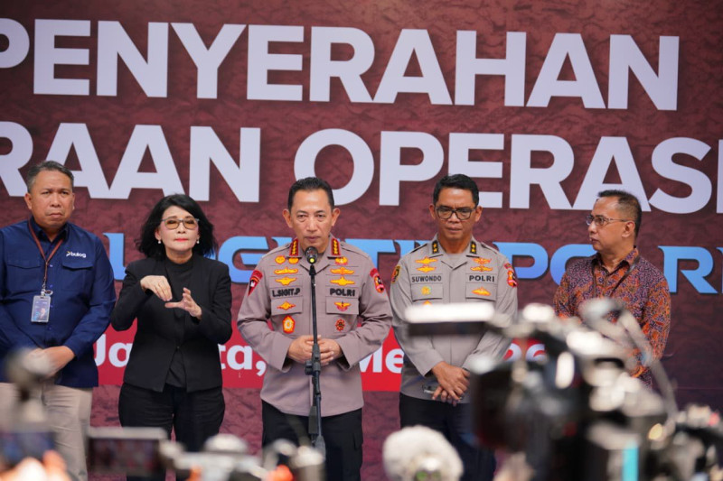 Buka Rakernis Slog Polri, Kapolri Luncurkan Peralatan Taktis Modern demi Maksimalkan Perlindungan Masyarakat