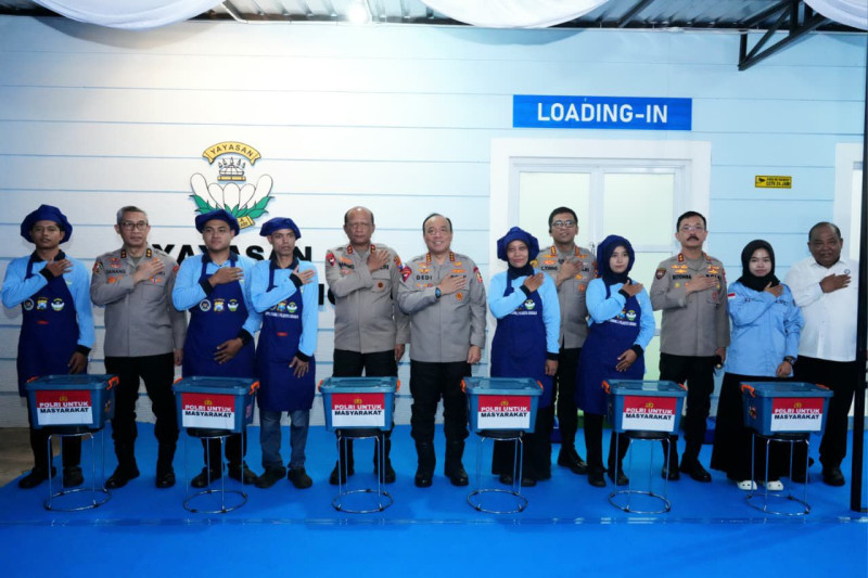 166 SPPG Polri Diresmikan Presiden Prabowo dari Tuban, Perkuat Program MBG dan Ketahanan Pangan Nasional