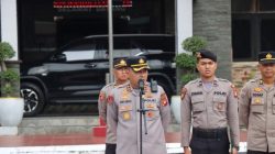 Polres Melawi Gelar Apel Kesiapsiagaan Antisipasi Peringatan Hari Buruh Internasional 2026