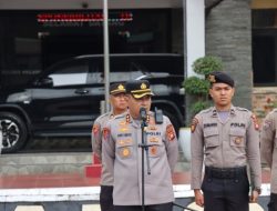 Polres Melawi Gelar Apel Kesiapsiagaan Antisipasi Peringatan Hari Buruh Internasional 2026
