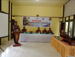 Sinergitas Forkopimcam Ella Hilir dan Pemdes Lindungi Pelajar Dari Bahaya Narkoba