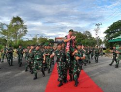 Pangdam XII/Tpr Sambangi Yonif 644/Walet Sakti: Prajurit Infanteri Harus Mahir dan Militan