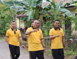 Jaga Stamina, Kapolres Melawi Bersama Personel Olah Raga Bersama
