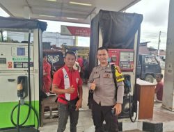 Polsek Tebelian Intensifkan Patroli SPBU, Antisipasi Kejahatan dan Penyelewengan BBM