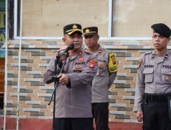 Waka Polres Melawi Pimpin Apel Pagi dan Gaktibplin, Tekankan Kerapian Personel