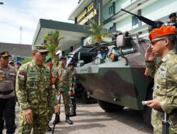 Apel Gelar Pasukan, Pangdam XII/Tpr Cek Kesiapan Pengamanan VVIP