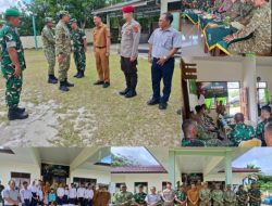 Sambangi Koramil Gantung, Danrem 045/Gaya: “Prajurit Harus Jadi Solusi, Bukan Beban Rakyat”