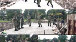 Estafet Kunjungan Danrem 045/Gaya: Dari Membalong Langsung Pacu Proyek Jembatan di Tanjungpandan