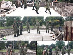 Estafet Kunjungan Danrem 045/Gaya: Dari Membalong Langsung Pacu Proyek Jembatan di Tanjungpandan
