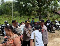 Waka Polres Melawi Pantau Pengamanan Perayaan Isa Almasih