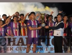 Wakil Bupati Kapuas Hulu Sukardi Tutup Turnamen Kepsek Cup SMPN 1 Bunut Hulu Tahun 2026