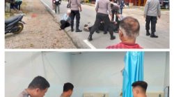 Respon Cepat Pamapta III Polres Melawi Membawa Korban Laka Lantas