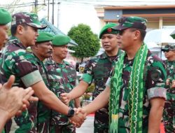 Pangdam XII/Tpr Kunjungi Kodim Ketapang Perkuat Pembinaan Kesatuan
