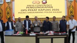 Polres Singkawang Ungkap 27 Kasus dalam Operasi Pekat Kapuas 2026, Kapolres Ajak Masyarakat Jaga Kota Tetap Aman.