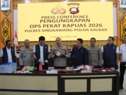 Polres Singkawang Ungkap 27 Kasus dalam Operasi Pekat Kapuas 2026, Kapolres Ajak Masyarakat Jaga Kota Tetap Aman.