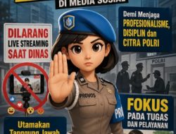 Polres Landak Ingatkan Anggota: Tugas Utama adalah Melayani, Bukan Live Streaming