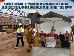 Sinergi Daerah: Pembangunan SMA Unggul Garuda Jadi Fokus Kunjungan Gubernur Babel Di Belitung Timur