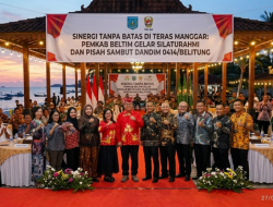 Sinergi Tanpa Batas di Teras Manggar : Pemkab Beltim Gelar Silaturahmi dan Pisah Sambut Dandim 0414/Belitung