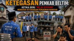 Menakar Ketegasan Pemkab Beltim: Ketika Deru ‘Meja Goyang’ Mengusik Ketenangan Pemukiman Manggar