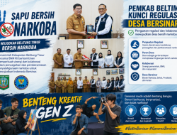 Sapu Bersih Narkoba, Pemkab Beltim Kunci Regulasi Desa Bersinar dan Benteng Kreatif Gen Z