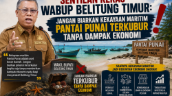 Sentilan Keras Wabup Belitung Timur: Jangan Biarkan Kekayaan Maritim Pantai Punai Terkubur Tanpa Dampak Ekonomi