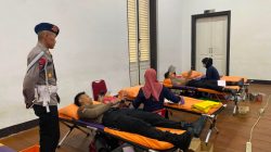 Brimob Polda Metro Jaya Gelar Donor Darah dI Hari Bhayangkara ke-80, Libatkan 100 Personel