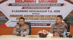 Bidhumas Polda Kalbar Supervisi E-Learning Kehumasan di Polres Mempawah, Para peserta raih sertifikasi
