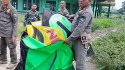 Lagi, Satpol PP Amankan 60 Layangan di Pontianak Utara