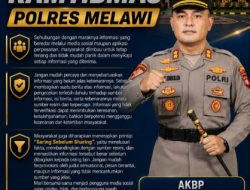 Polres Melawi Imbau Warga Bijak Bermedia Sosial: Saring Sebelum Sharing, Jangan Mudah Percaya Hoaks
