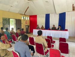 Kanit Binmas Hadiri Musyawarah Kamtibmas di Kecamatan Sayan