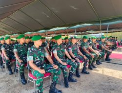 Pangdam XII/ Tpr Kunker Ke Marsheling Area Yonif TP 926/ PL Didampingi Dandim 1209/ Bengkayang Dalam Rangka Kesiapan Satuan 