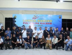 Sambut Hari Bhayangkara ke-80, PJU Polda Kalbar Pererat Silaturahmi Lewat Lomba Domino dan Nobar Piala Dunia 2026