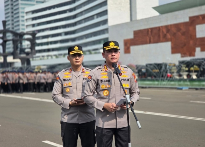 6.675 Personel Gabungan Layani Aksi Mahasiswa di Sejumlah Titik Jakarta