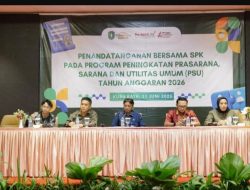 Disperkim Kalbar Resmi Tanda Tangani SPK Program PSU TA 2026
