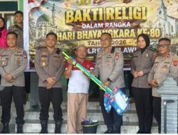 Kapolres Melawi Pimpin Bakti Religi Tempat Ibadah ‎