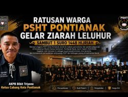 Menjaga Warisan Spiritual Perguruan, PSHT Pontianak Gelar Ziarah Tahunan 1 Suro