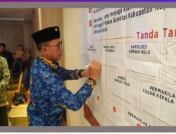 Wakil Bupati Kapuas Hulu Buka Deklarasi Damai Pilkades Serentak 2026