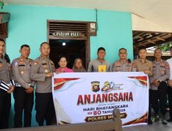 Kapolres Melawi Pimpin Anjang Sana Kepada Purnawirawan dan Warakawuri Polri